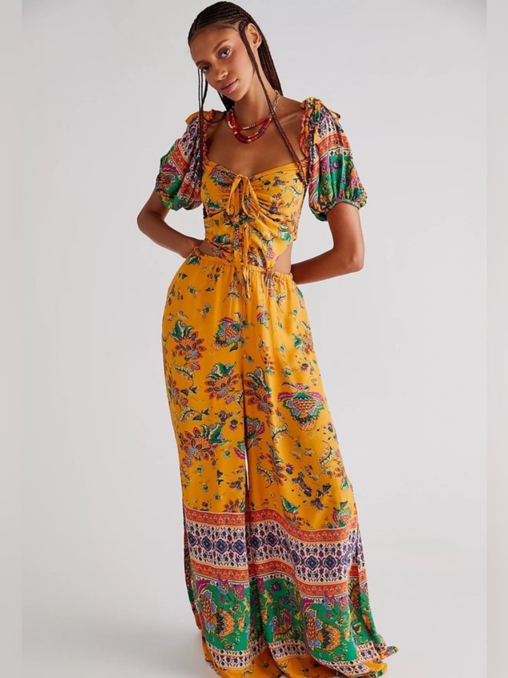 Free People Bali Citrus Skies One-Piece